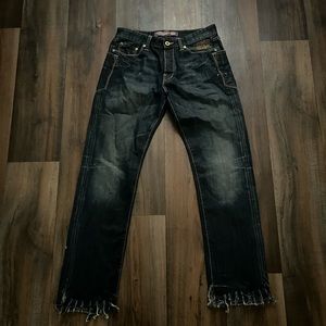 2007 Don Ed Hardy Skull Embroidered Jeans